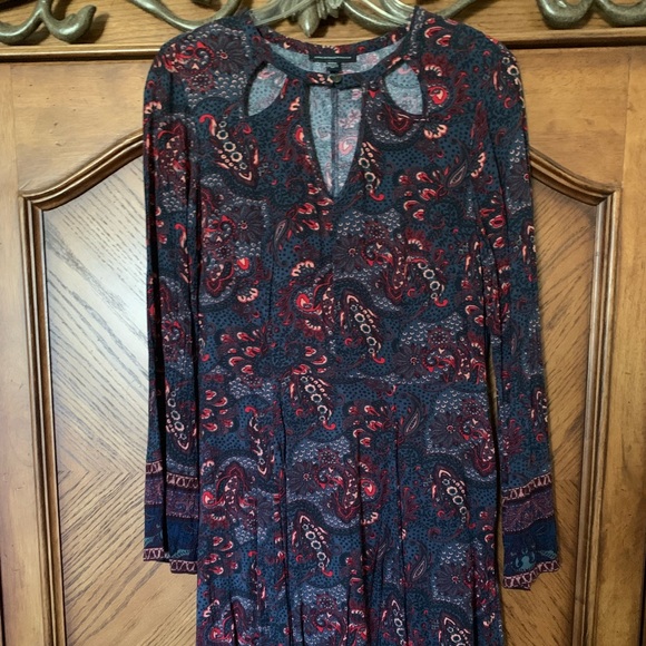 American Eagle Mini Bohemian Dress - Size Medium - Picture 1 of 5